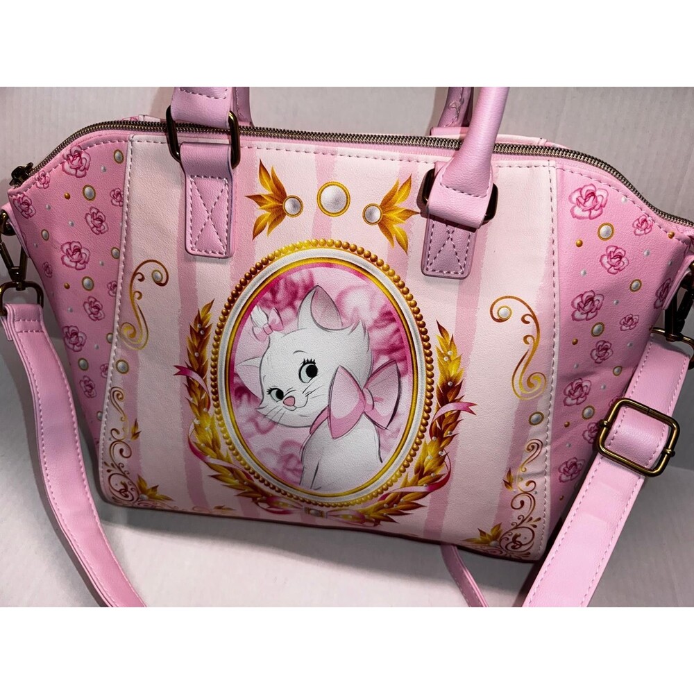 NEW Loungefly Disney MARIE Aristocats Cameo Satchel Purse Bag - Picture 5 of 5